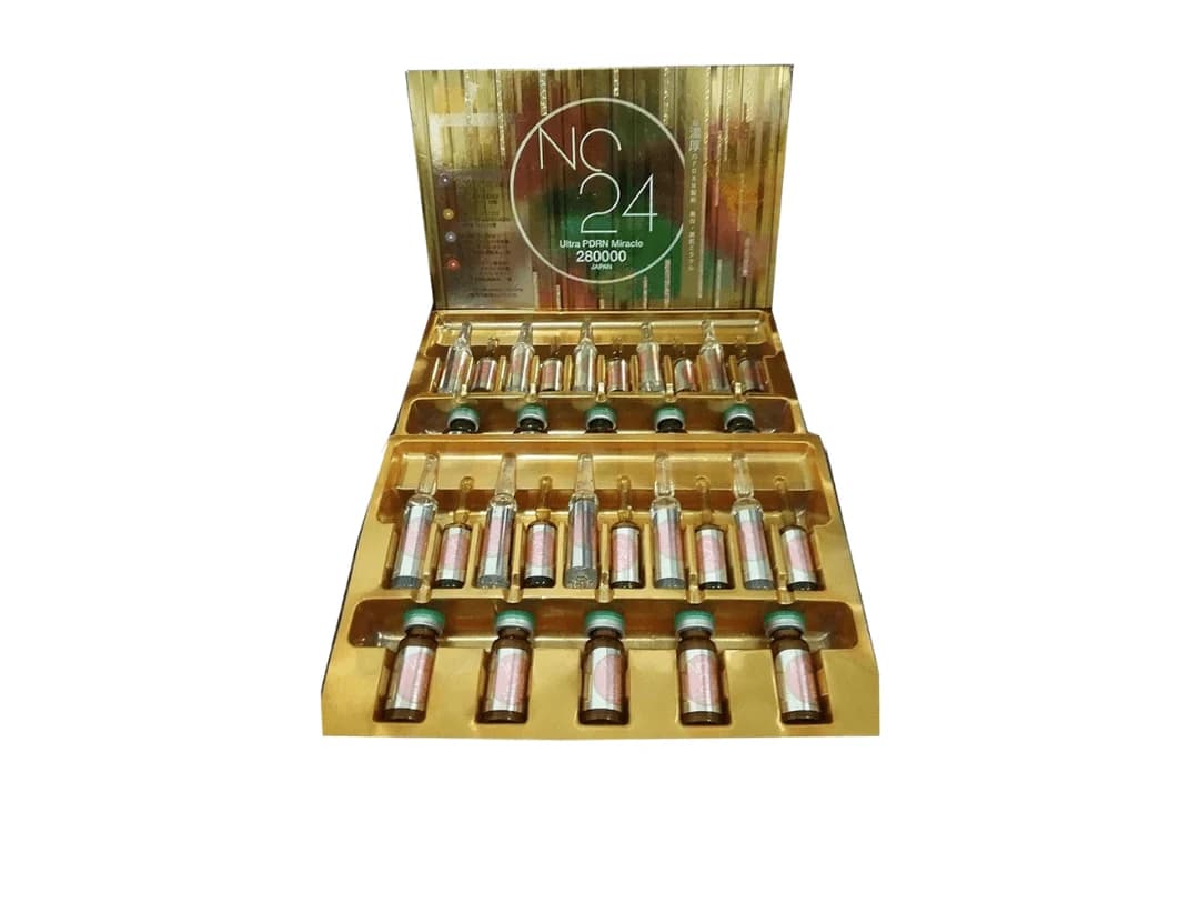 NC24 280000mg Ultra PDRN Miracle Skin Whitening Glutathione Injection – 10 Sessions