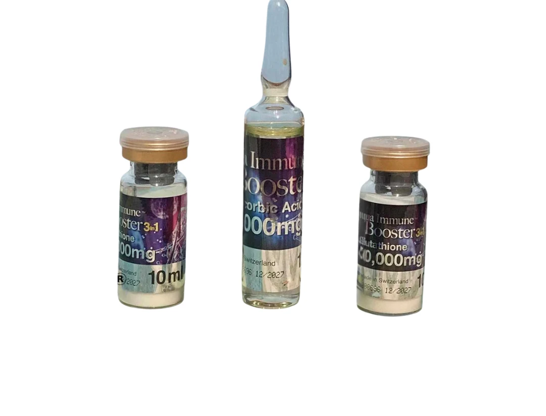 Aqua Immune Booster 3 in 1 Glutathione Injection | Whitening & Wellness Care
