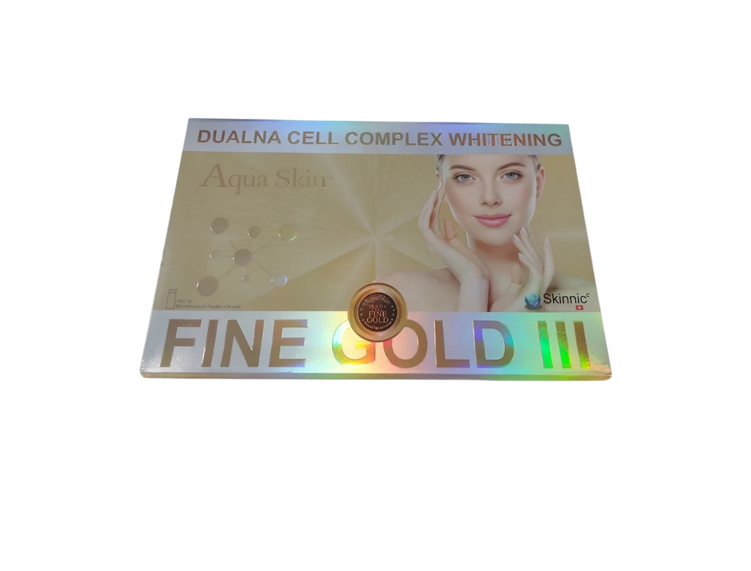 Aqua Skin Fine Gold III Glutathione Injection | 24 Sessions Whitening Care
