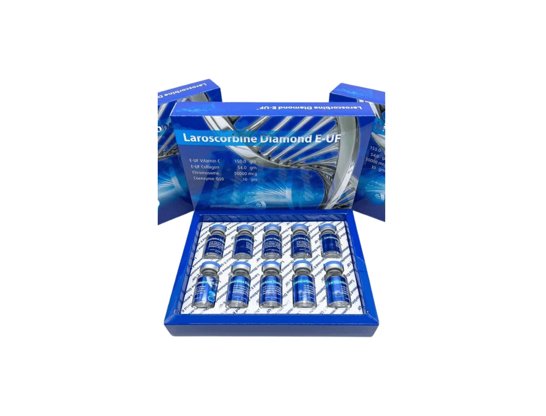 Laroscorbine Diamond E UF Vitamin C And Collagen Skin Whitening Glutathione Injection