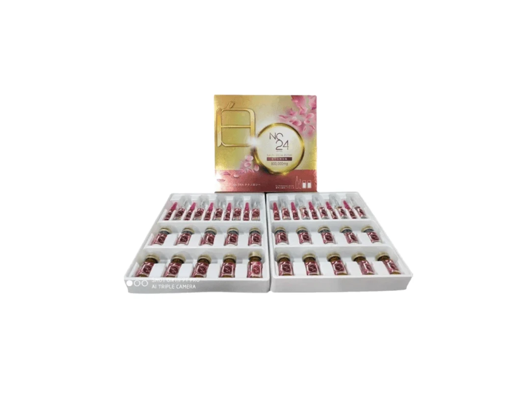 NC24 Sakura Special Edition 800,000mg Glutathione Skin Whitening Injection – 10 Sessions